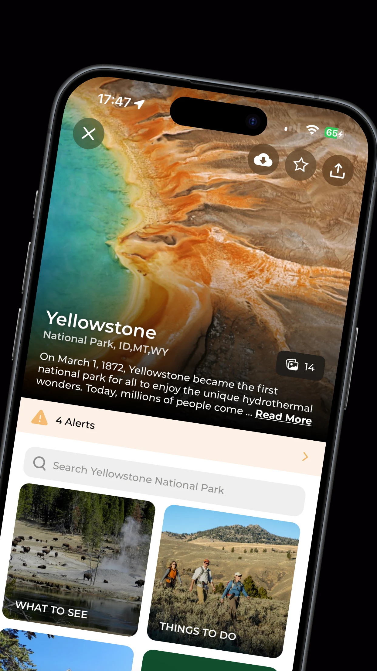 National Park Service screenshot